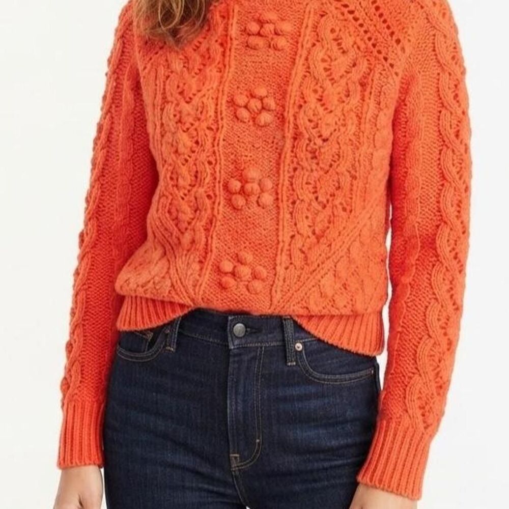 Jcrew Women's Orange Jumper